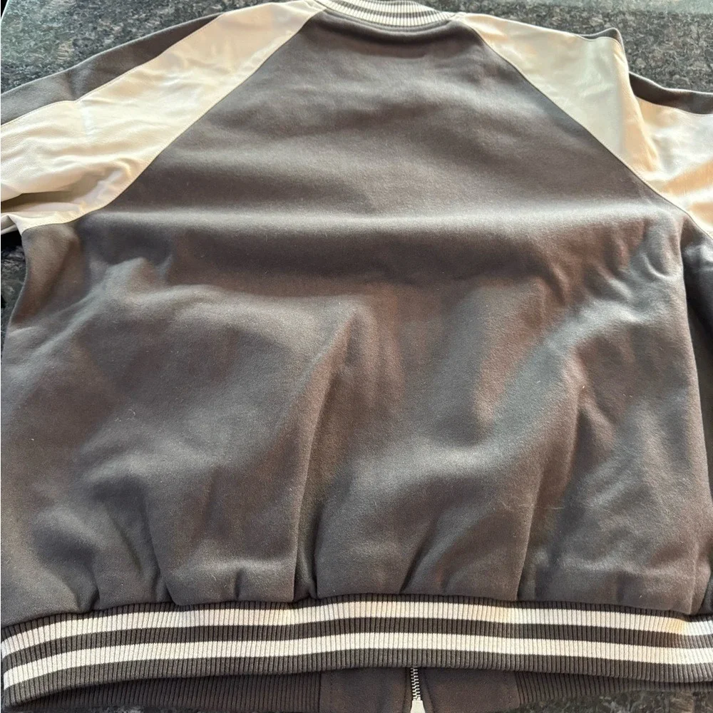 REPRESENT RAGLAN VARSITY JACKET - Stone Brown $495‎ NWT Coat Sz XXL